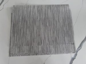 7 CHILEWICH BAMBOO Rectangular Placemats, Fog (*retail $161)