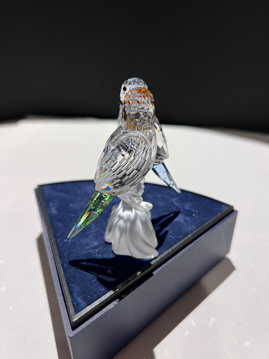 Swarovski Crystal 680627 Budgies with Blue & Green Tails – Sell My