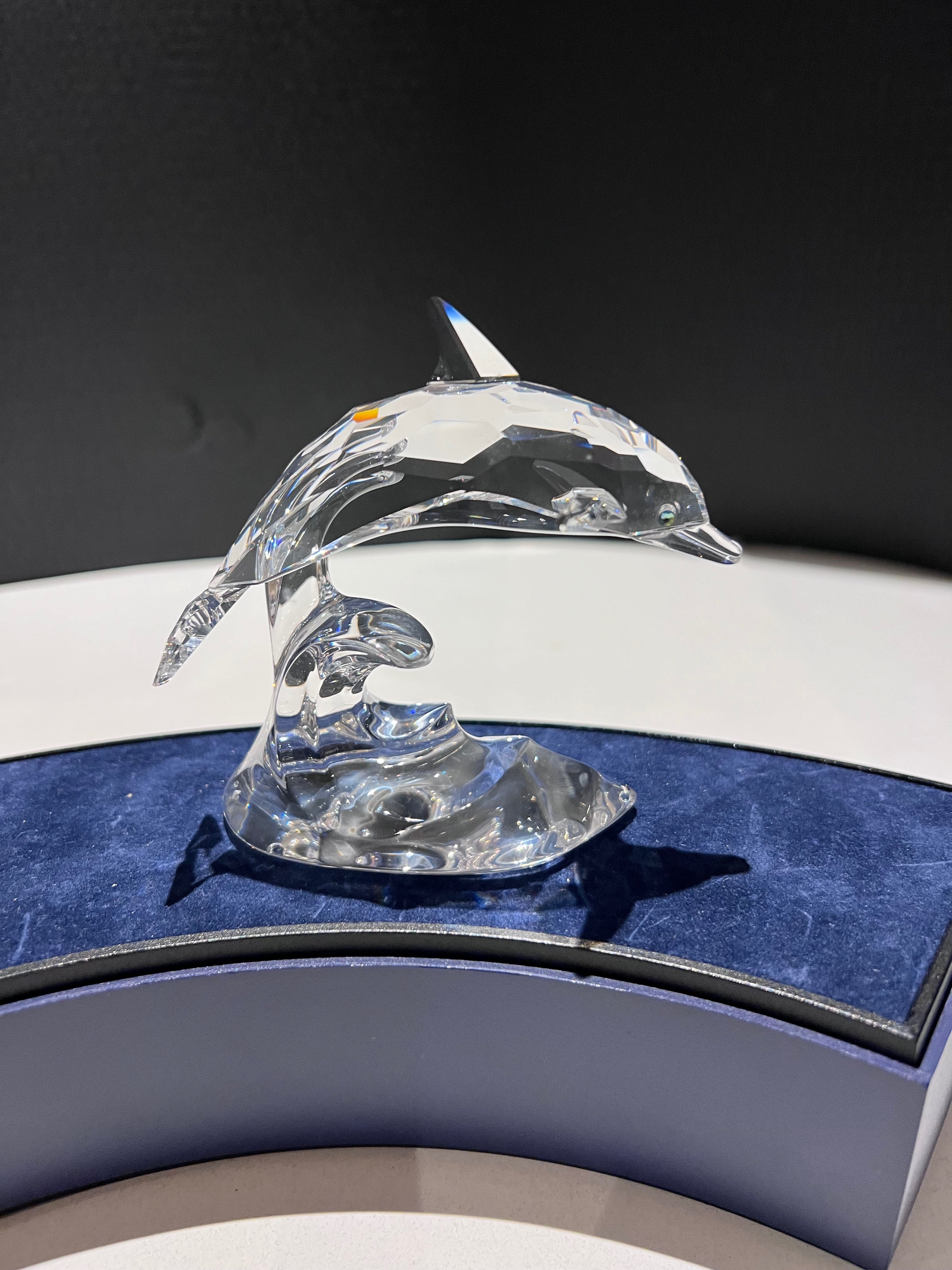 Swarovski Crystal 190365 Dolphin on a Wave – Sell My Stuff Canada