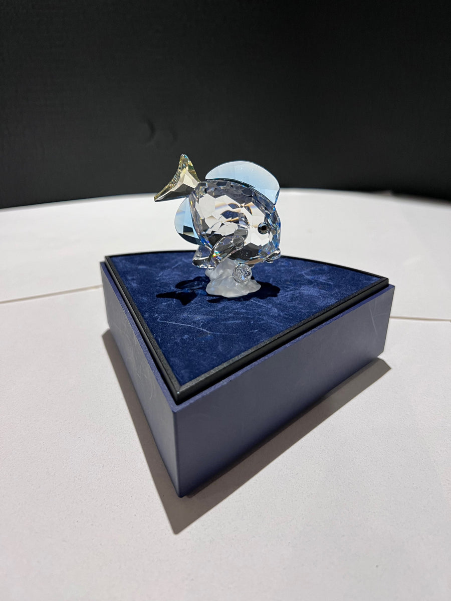 【極美品】スワロフスキー SCS限定 Color Blue Tang Fish Swarovski Crystal 886180 Blue Tang Fish # 2 – Sell My Stuff Canada