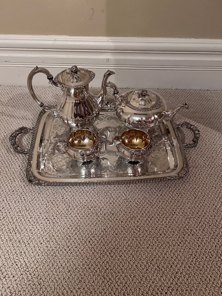 5 Piece Silver Plated Tea Service Sell My Stuff Canada Canada's