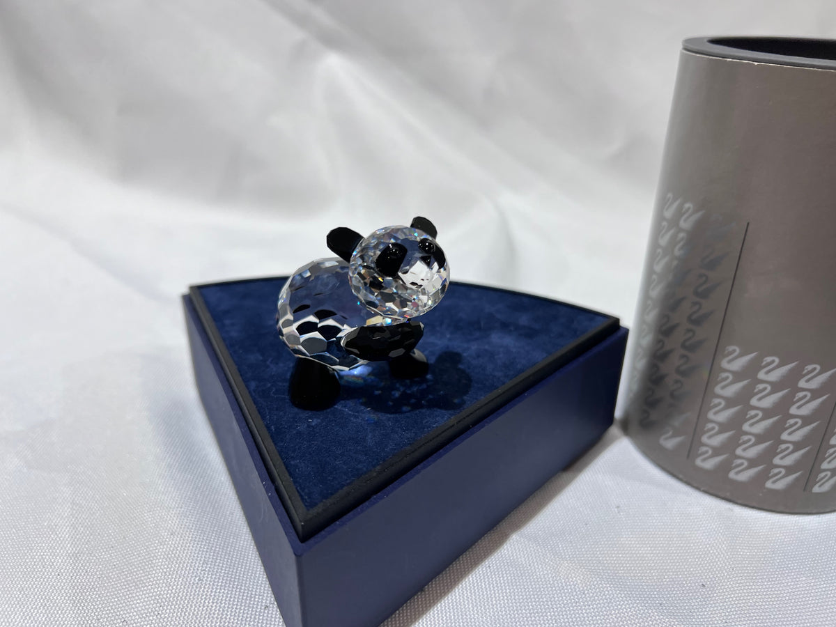 Swarovski パンダフィギュア クリスタル SWAROVSKI 'BABY PANDA