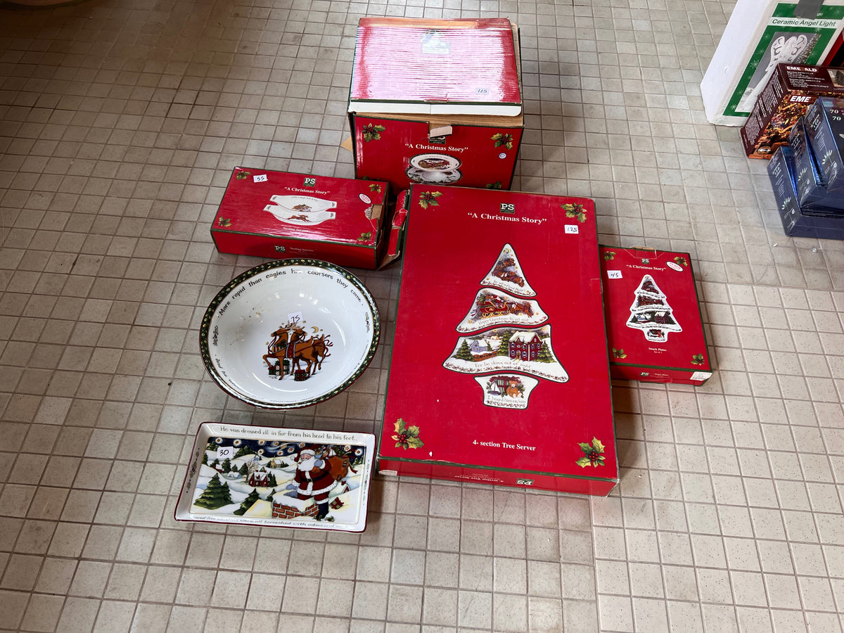 Portmeirion Studio A Christmas Story Lot see description for detai Sell My Stuff Canada Canada s Content and Estate Sale Specialists