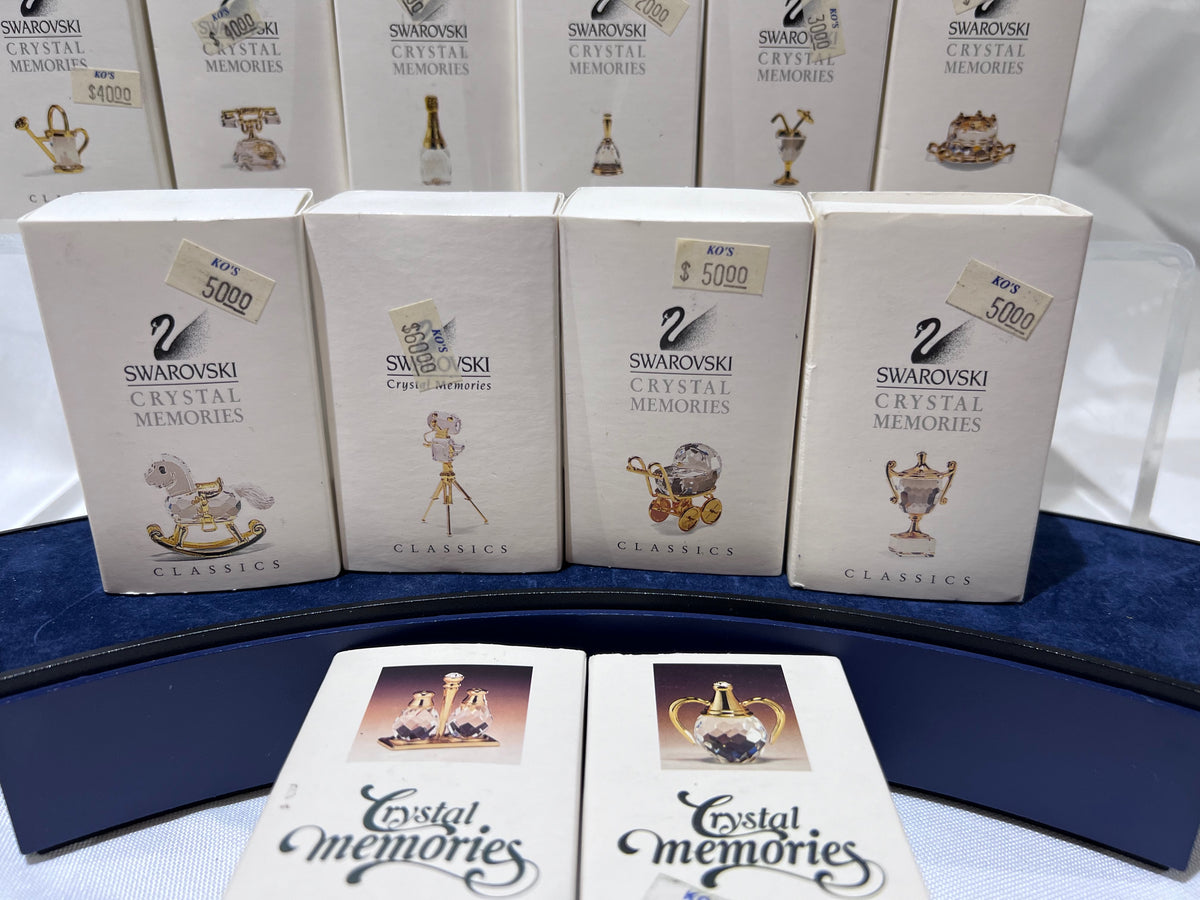 置物 Crystal Memories D.Swarovski & Co Swarovski Crystal 12 'Crystal Memories' Lot – Sell My Stuff