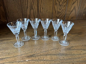 6 Waterfrord Maeve Cordial Glasses