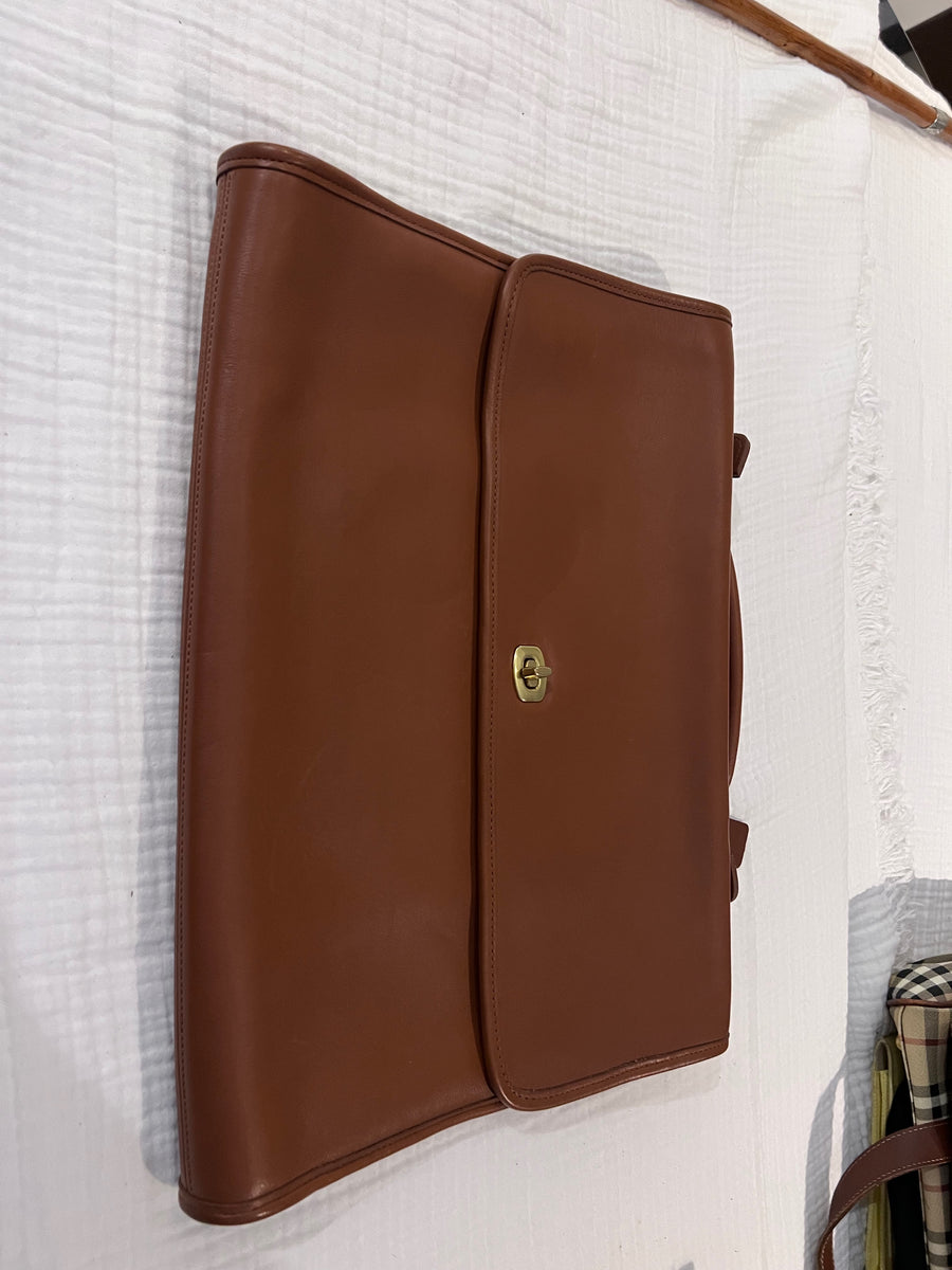 Coach Brown Leather Briefcase Sell My Stuff Canada Canada's Content