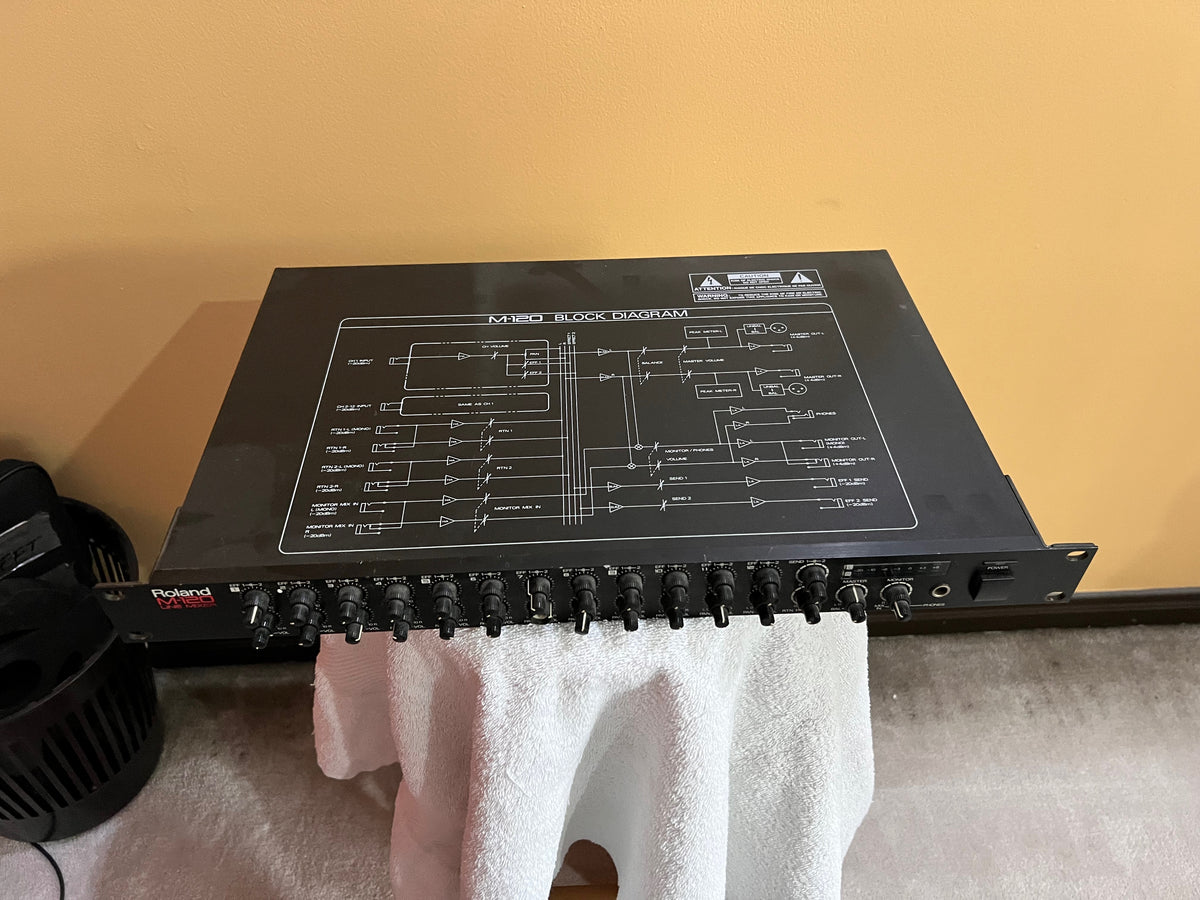 Roland M-120 Line Mixer, Rack Mount – Sell My Stuff Canada