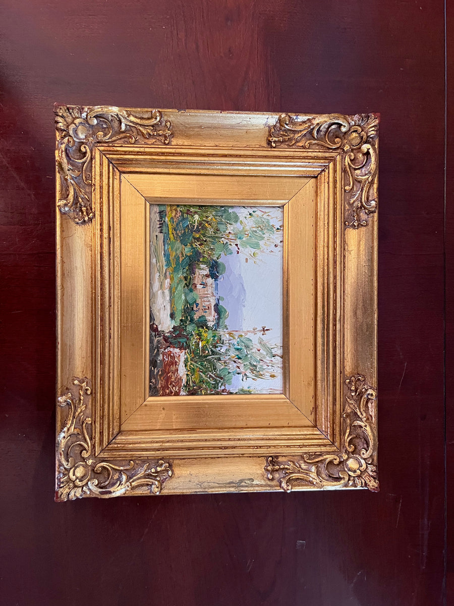Small Landscape Painting, Gold Frame 10" x 12" Sell My Stuff Canada