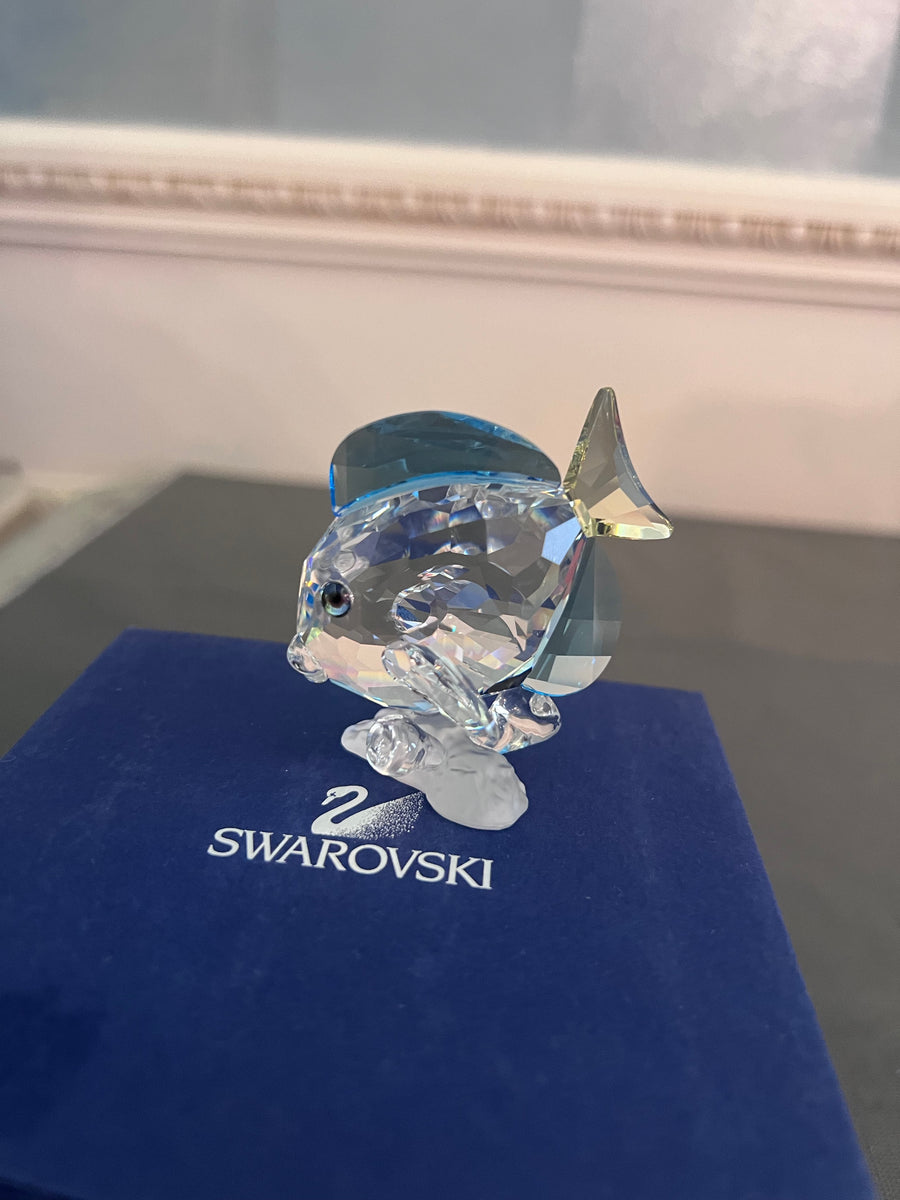 【極美品】スワロフスキー SCS限定 Color Blue Tang Fish Swarovski Crystal Blue Tang Fish #886180 – Sell My Stuff Canada