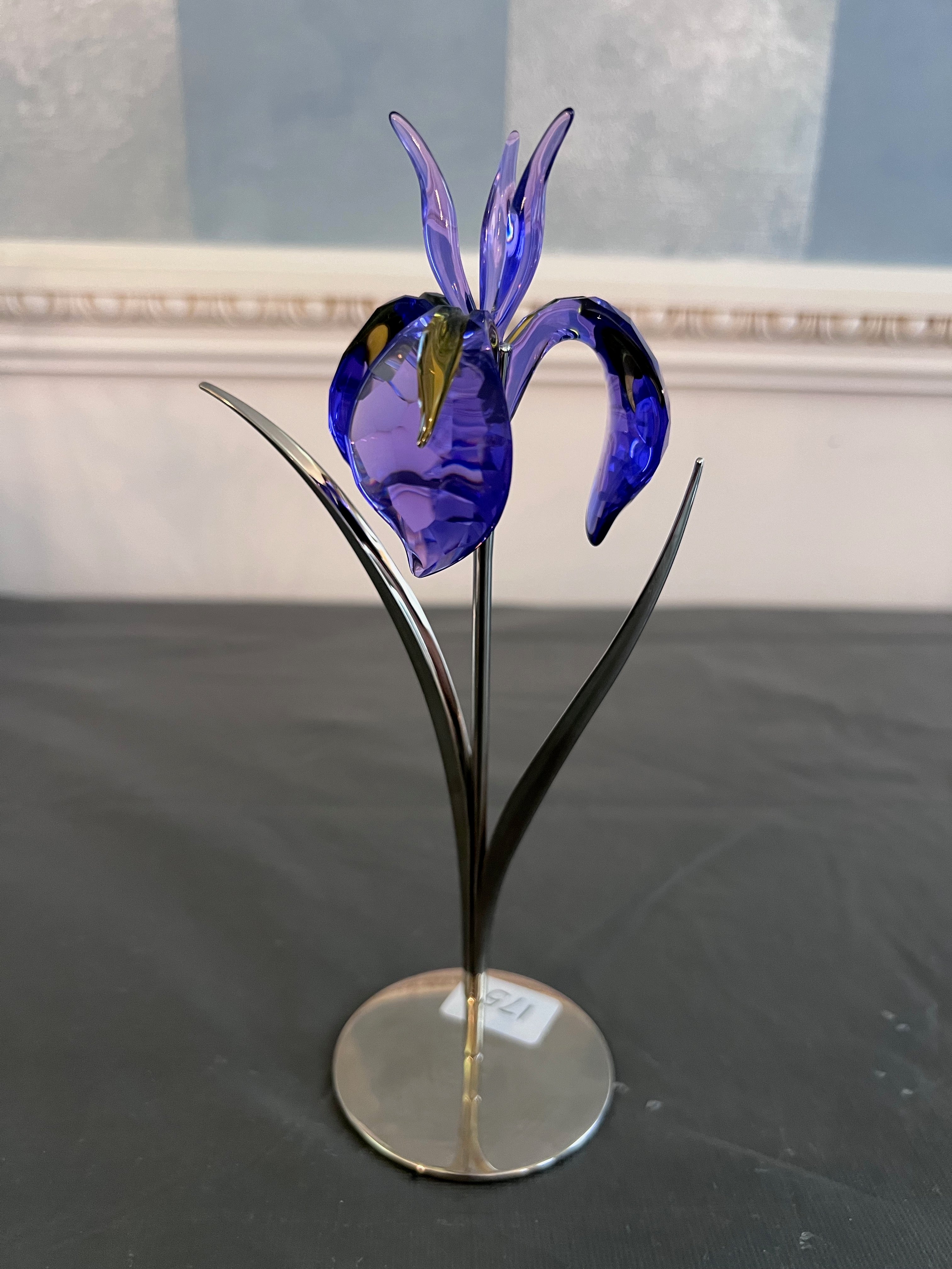 Swarovski Crystal Paradise Flowers Damboa Blue Violet #848449 (*NO