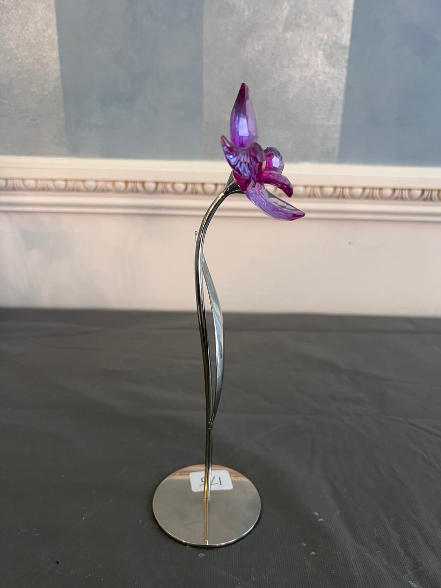 Swarovski Crystal Paradise Flowers DORORA FUCHSIA #681542 (*NO BOX