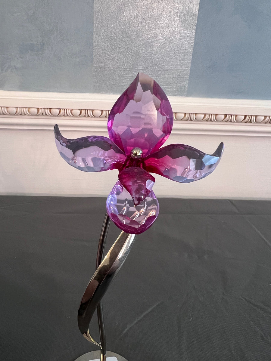Swarovski Crystal Paradise Flowers DORORA FUCHSIA #681542 (*NO BOX