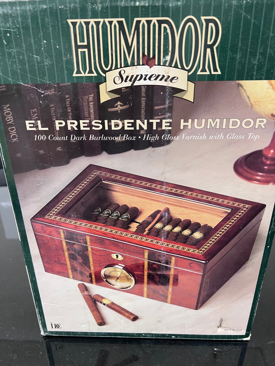 BRAND NEW IDC Supreme El Presidente Humidor 100 Count (*8 Available P