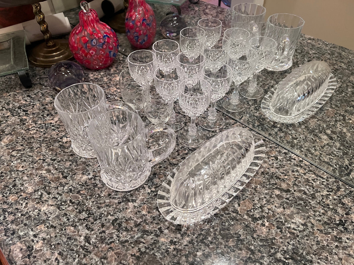 Glassware/Crystal Lot Sell My Stuff Canada Canada's Content and