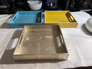 3 West Elm Square Trays (retail $42 each)