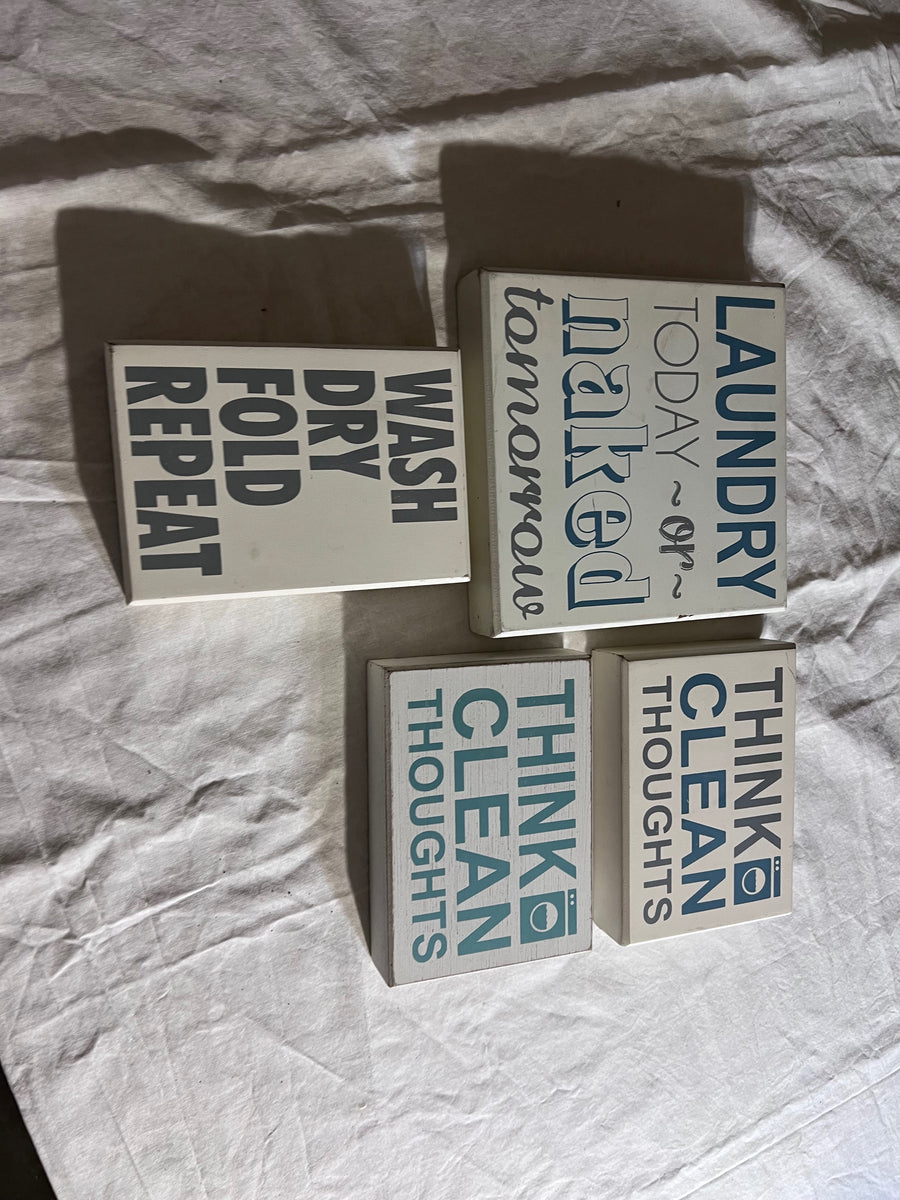 HomeSense Laundry Room Wall Decor Lot Sell My Stuff Canada Canada's