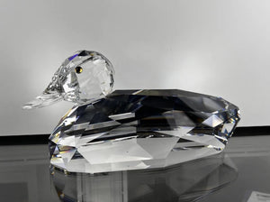 Swarovski Crystal 014438 "Giant" Duck/Mallard, 9.8" wide