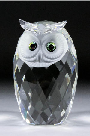 Swarovski Crystal 010125 "Giant" Owl, 6.5" h