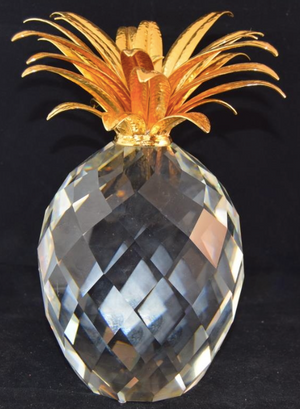 Swarovski Crystal "Giant" Pineapple, 9" high