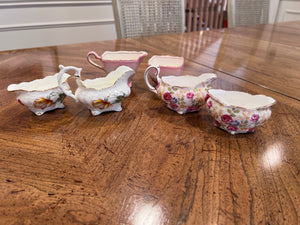 3 Sets of Cream & Sugar