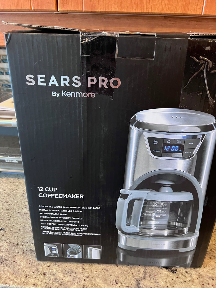 Sears Pro by Kenmore 12 Cup Coffeemaker (IN BOX) Sell My Stuff Canada