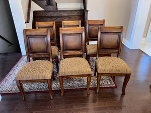 6 Ashley Furniture 'Maressa' Dining Chairs