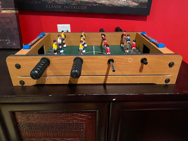 Hey! Play! M370002 Mini Table Top Foosball Game Sell My Stuff Canada