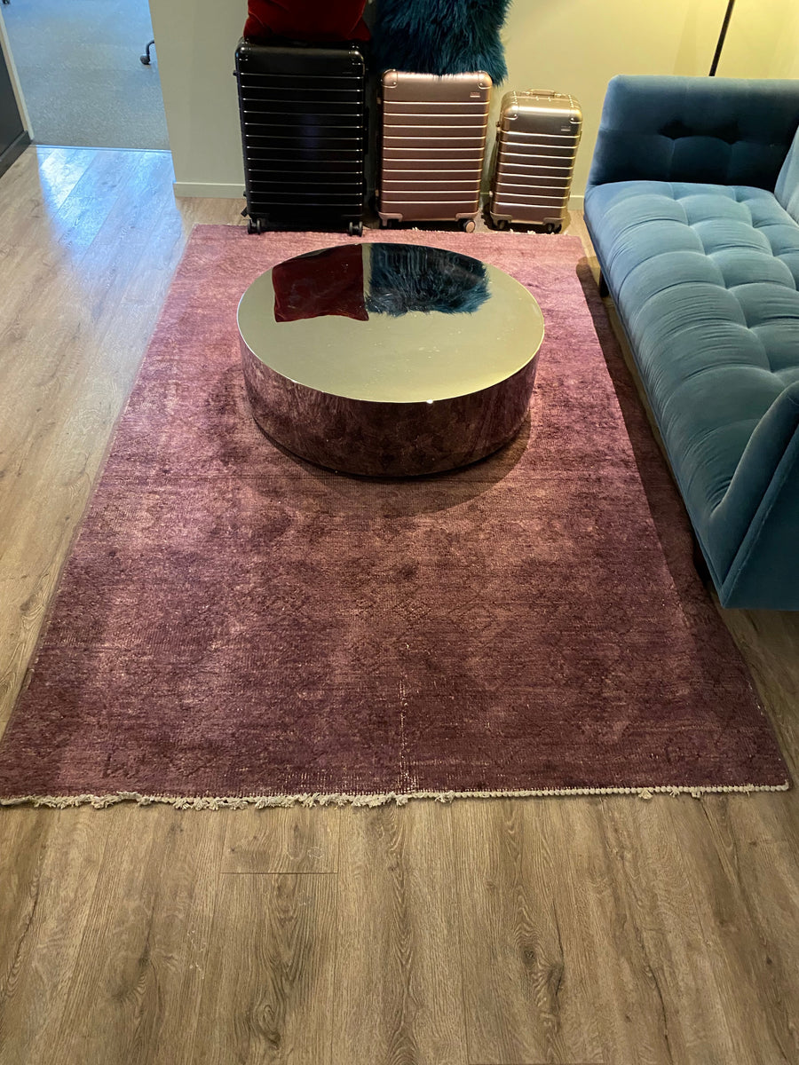 ELTE 100 Wool Moroccan Purple Rug 6ft x 9ft Sell My Stuff Canada