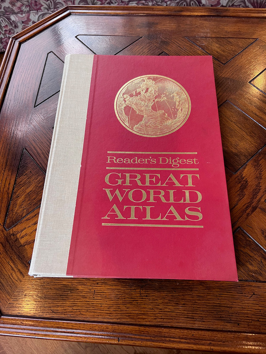 Reader's Digest Great World Atlas- First Edition – Sell My Stuff