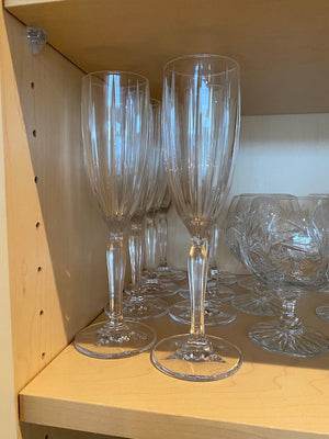 8 Marquis by Waterford Champagne Glasses