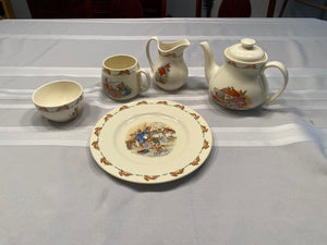 5 Piece Royal Doulton "Bunnykins" Lot