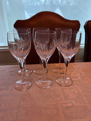 6 Paris by Atlantis Crystal Wine Glasses