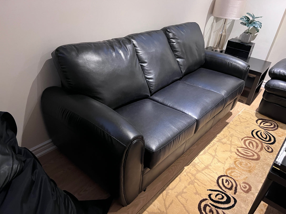 Black Leather Pull Out Sofa Sell My Stuff Canada Canada's Content