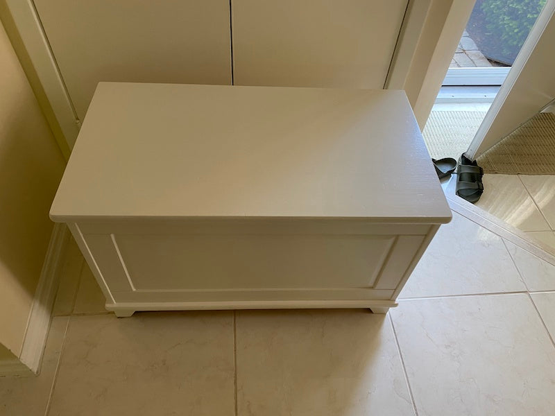 IKEA DIKTAD White Painted Trunk/Chest Sell My Stuff Canada Canada's