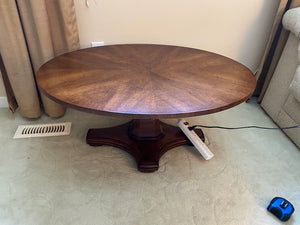 "Henredon" Oval Shaped Coffee Table