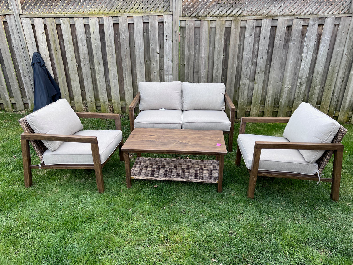 Hometrends alberta park 4 piece conversation set online