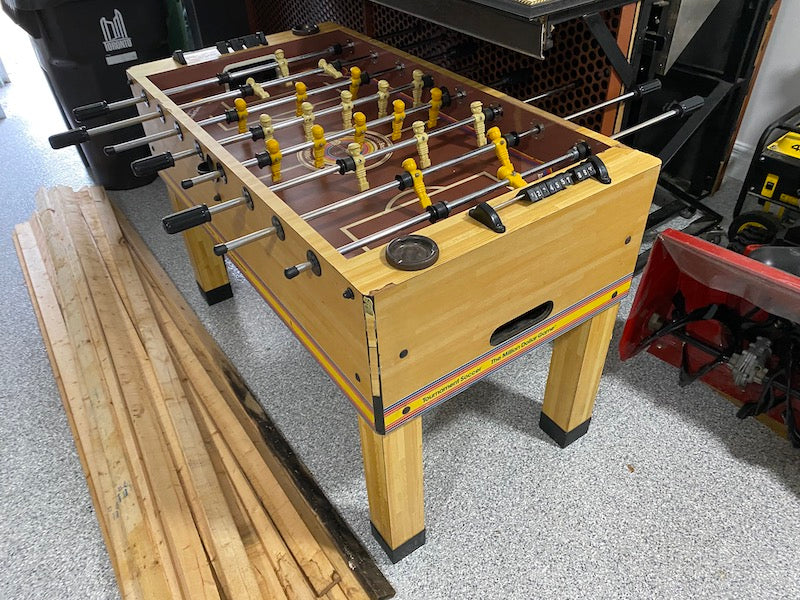 Vintage 1978 Tournament Soccer The Million Dollar Game Foosball Table