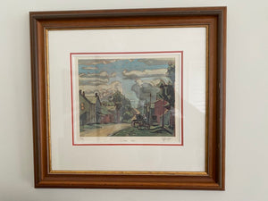 A.J. Casson Limited Edition Signed Print- Norval