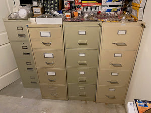 4 Filing Cabinets