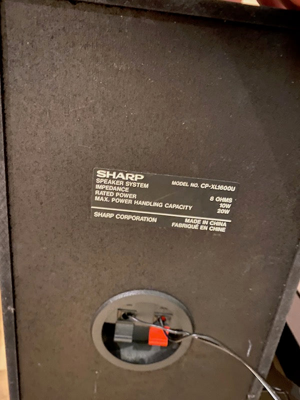 Sharp Compact Audio System Sell My Stuff Canada Canada's Content