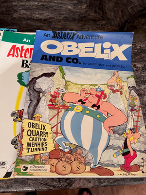 "An Asterix Adventure" Comic Book Lot