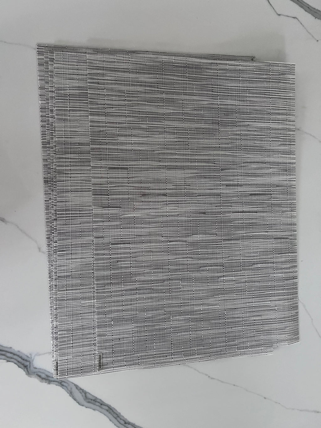 7 CHILEWICH BAMBOO Rectangular Placemats, Fog (*retail $161)