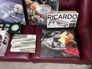 Brand new platters and kitchenware lot