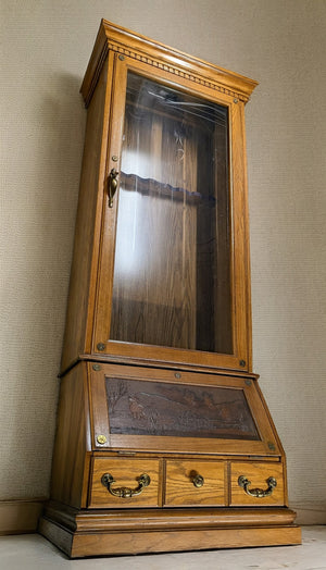 Vintage Pulaski Furniture Gun Cabinet