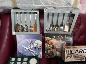 Brand new platters and kitchenware lot