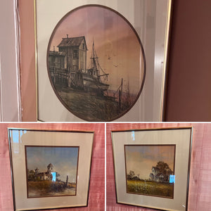3 Framed Watercolours by Alken