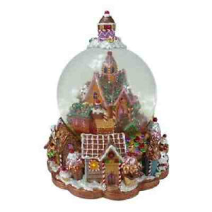 Christopher Radko Gingerbread Lane Snowglobe (*BRAND NEW)