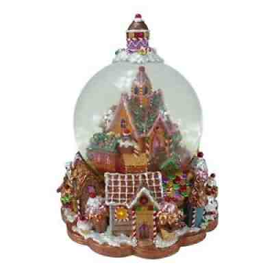 Christopher Radko Gingerbread Lane Snowglobe (*BRAND NEW)