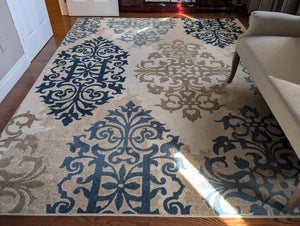 Orian Rugs Anzio Medallion Seashell Rug- 8x10ft