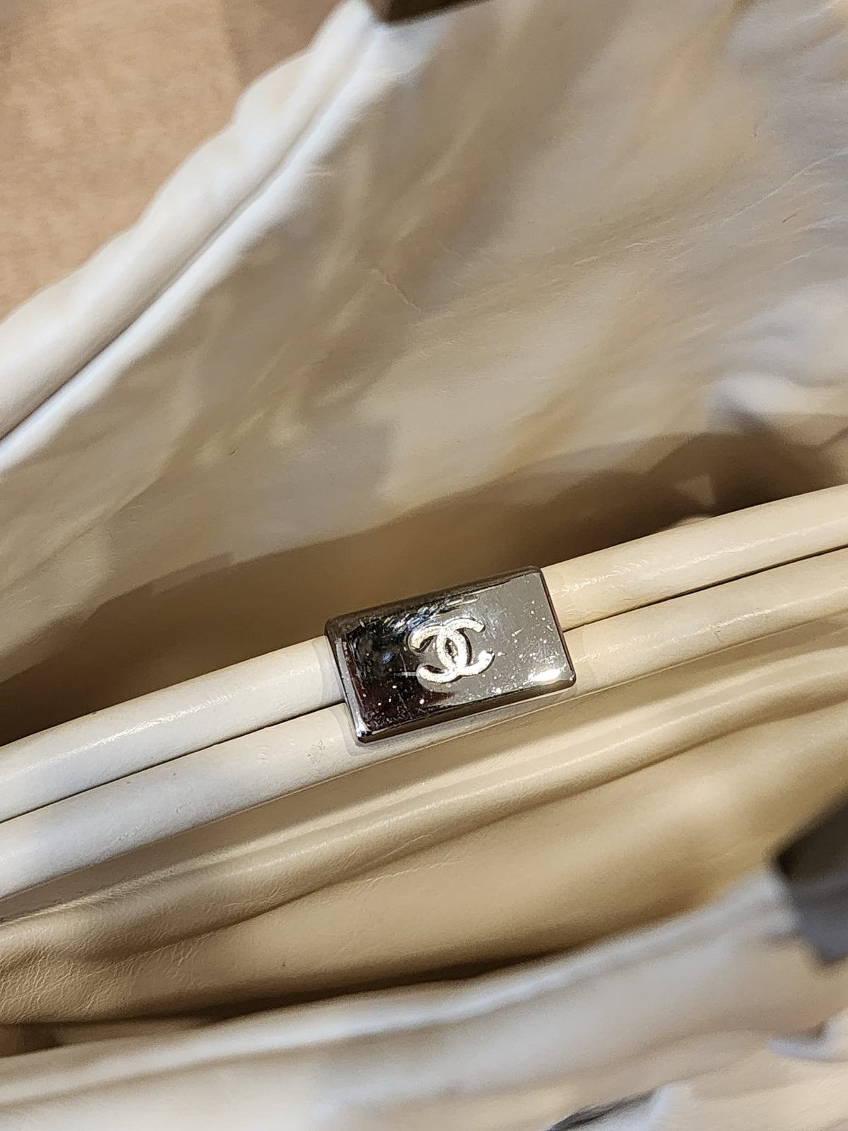 Chanel Rock and Chain Handle Bag